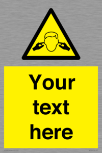 Custom Noise Hazard Sign